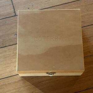 Doterra 25 Essential Oil Bottle Holder Wooden Storage Box